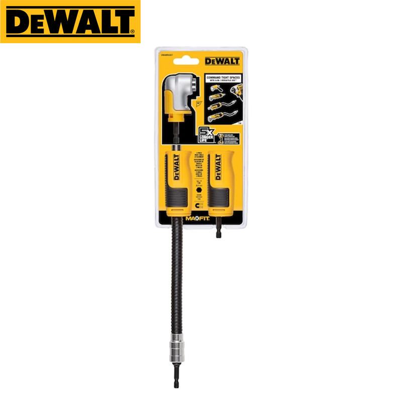 Jual DEWALT DWAMRASET Right Angle Drill Adaptor FlexTorq 4-in-1 System ...