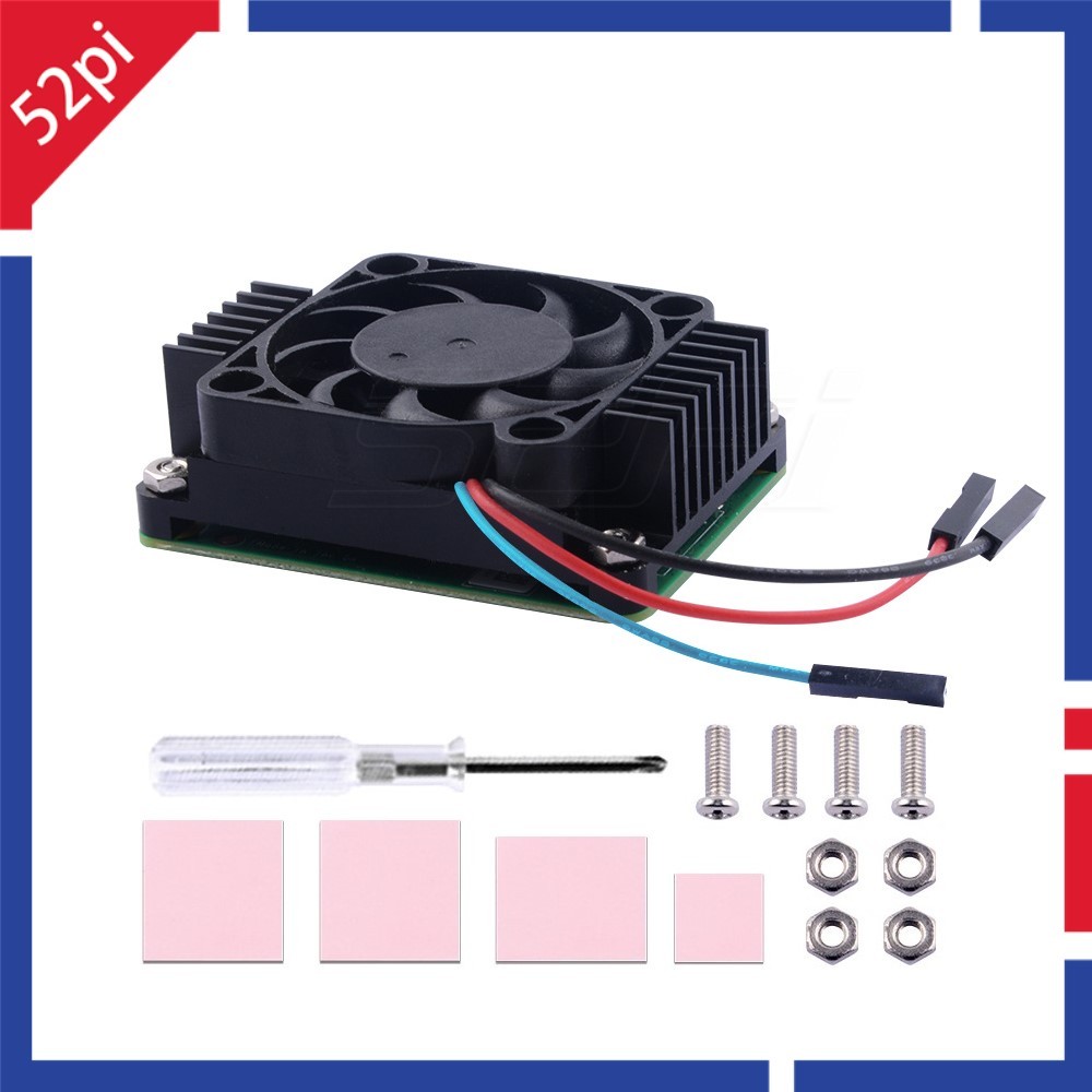 Jual Baru Raspberry Pi Adjustable Speed CNC Extreme Heat Sink Kit ...