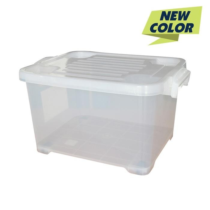 Jual Kiramas 1038 Container Box Plastik 50 Liter Kotak Storage Dengan ...