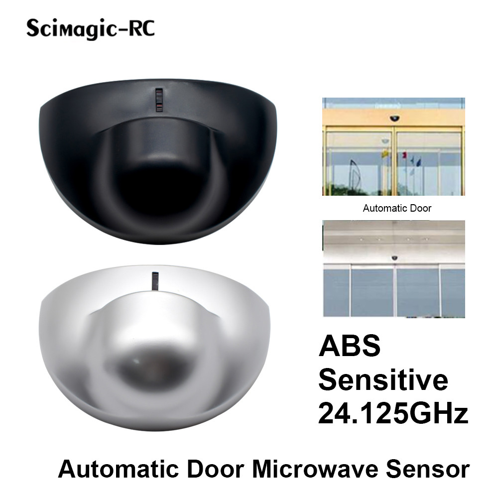 Jual AC DC 12V 24V Automatic Sliding Swing Gate Door Opener Microwave ...