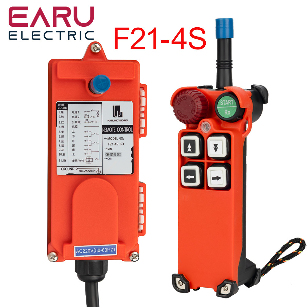 Jual New 12V 24V 220V 380V Channel Industrial Wireless Radio Remote ...