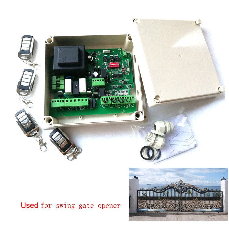 Jual 220VAC automatic swing gate opener motor operator circuit board ...