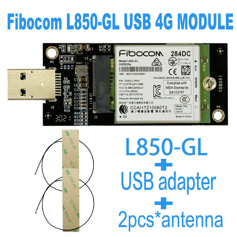 Jual Fibocom L850-GL 4G LTE Cat9 M.2 Cellular WWAN Module Intel XMM ...