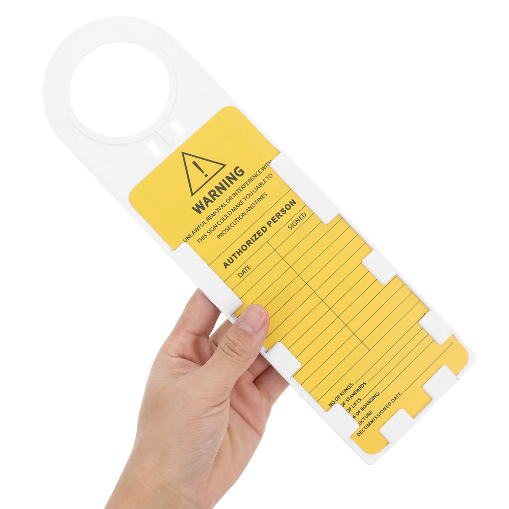 Jual 1 set Equipment Maintenance Labels Inspection Tags Scaffold Ladder ...