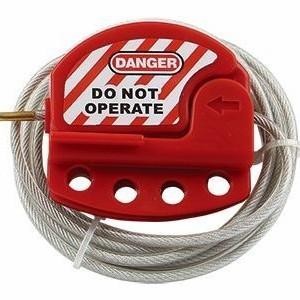 Jual Master Lock S806 Adjustable Cable Lockout, 6Ft (1.8M) Cable ...