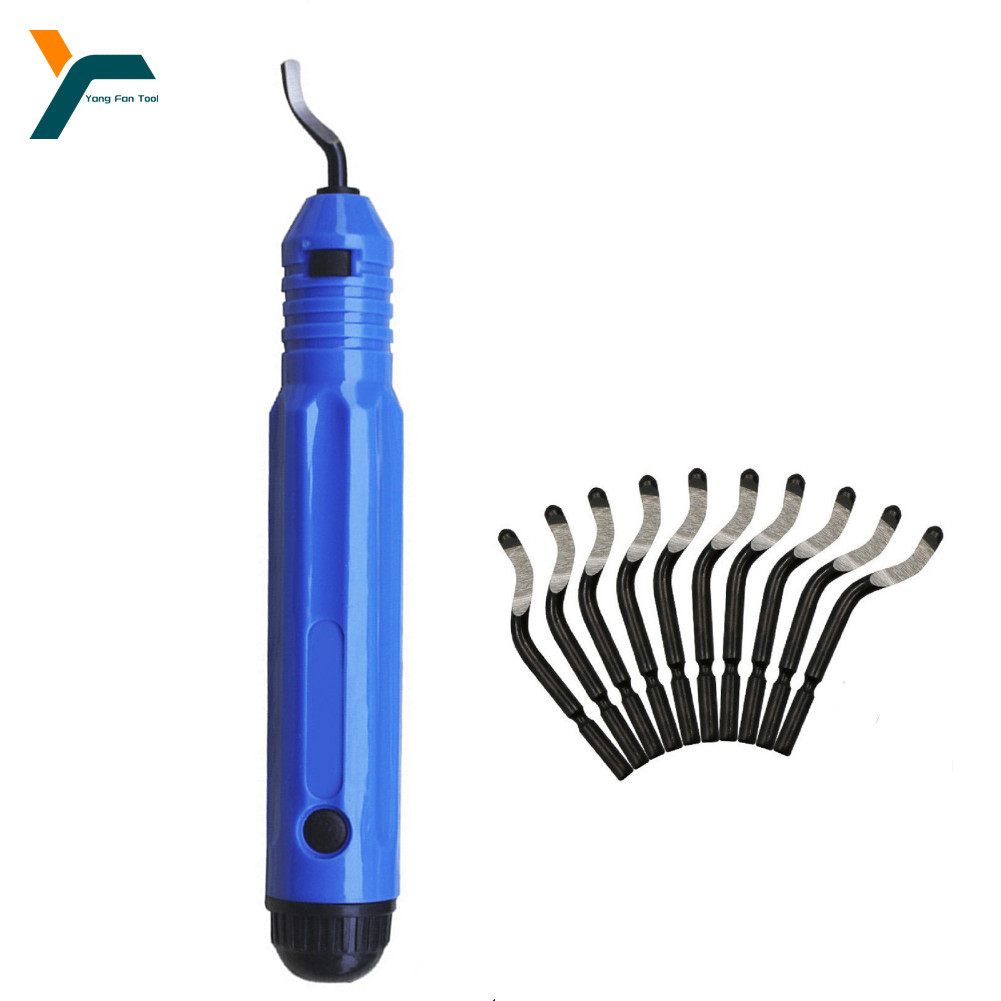 Jual Baru 11Pcs Burr Scraper Deburring Trimming Knife Chamfering Manual ...