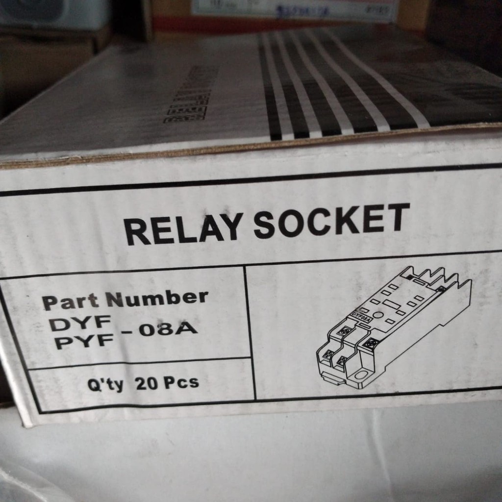 Jual Relay socket DYF PYF- 08A | Shopee Indonesia
