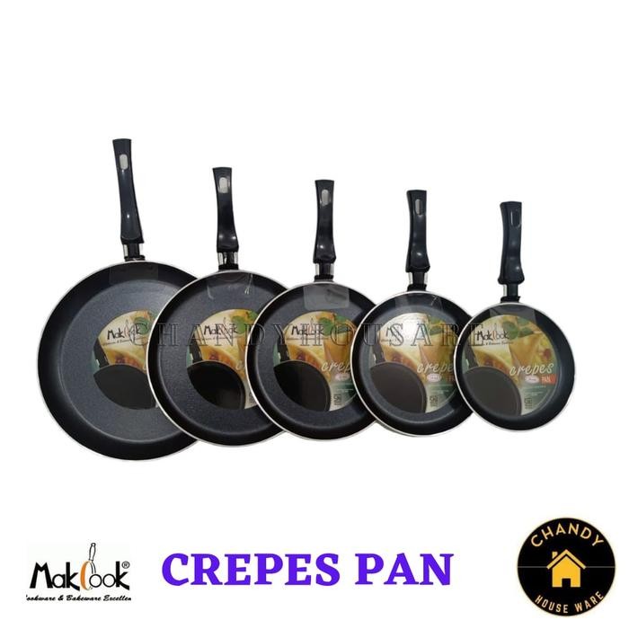 Jual Teflon Kulit Risol Lumpia Makcook Ada Pinggiran Crepes Pan / Panci ...