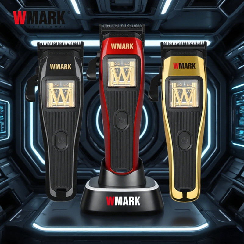 Jual IMPORT WMARK Trimmer Professional Hair Cutting Machine Cordless ...