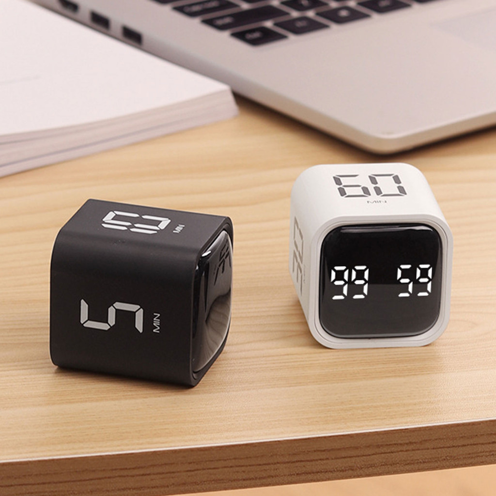 Jual Cubes Timer for Time Management/Countdown Settings Gravitys Sensor ...