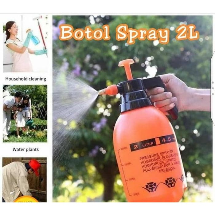 Jual Original Botol Sprayer 2L Desinfektan Tanaman & Air Burung ...