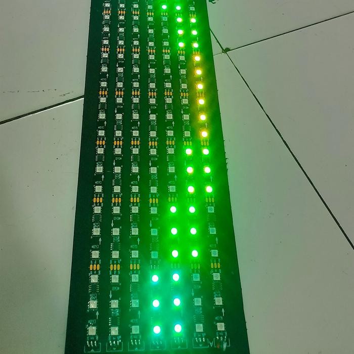 Jual Lampu led variasi mobil RUNNING TEXT 7 baris emoji bisa ganti text ...