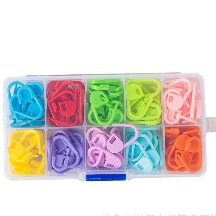 Jual Pilihan- Peniti Plastik / Penanda Rajutan /Stich Market 80 & 100 ...