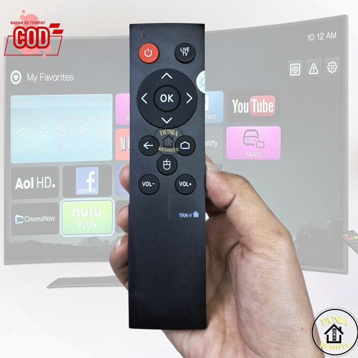 Jual Tanpa Setting Remote TV BOX TRANSVISION Xstream Seru STB Smart ...