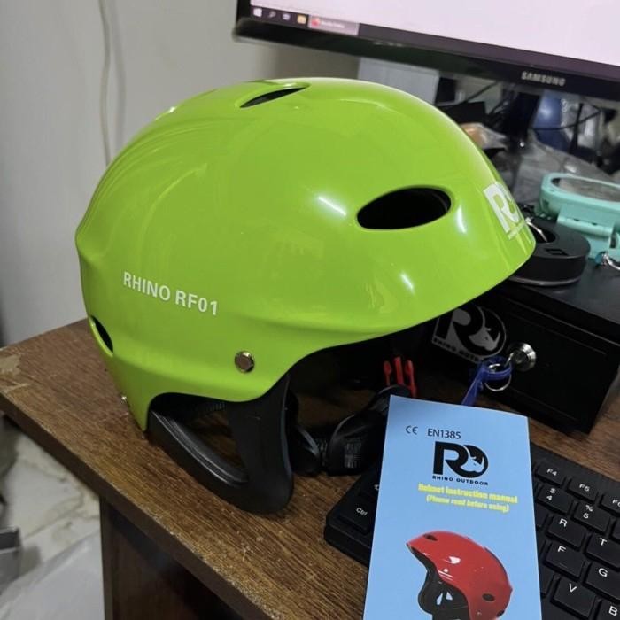 Jual Helm Safety Rafting Arung Jeram Kayak Reacue Outbound Flyingfox ...