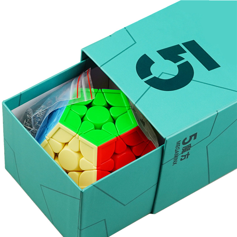 Jual Fast delivery Yongjun MGC Megaminx Magnetic Magic cube MGC 5M ...