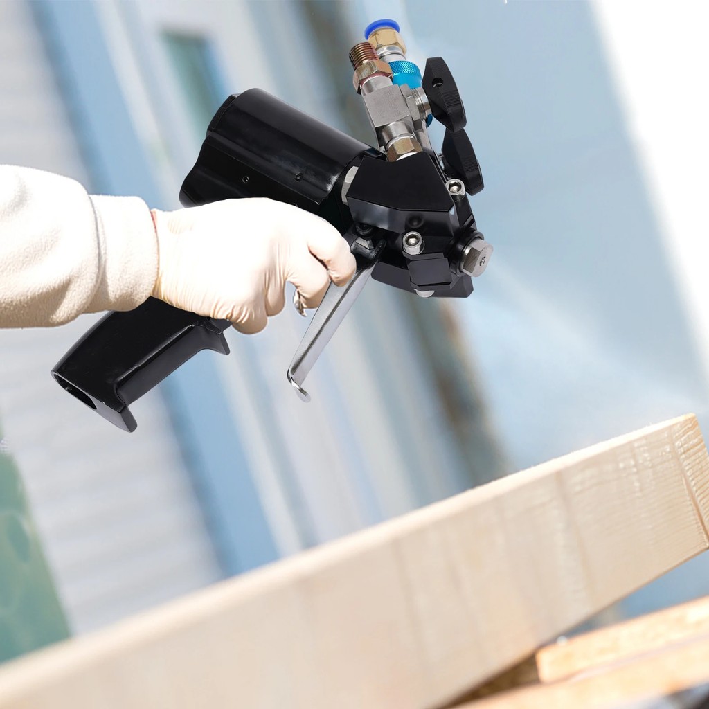 Jual Polyurethane Foam Spray Gun, 35Mpa PU Foam Spray Gun P2 Air Purge ...
