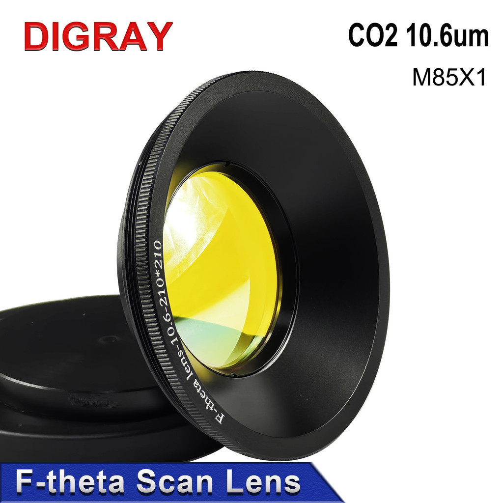 Jual DIGRAY CO2 F-theta Scan Lens 10.6um 110 140 175 210 250 300mm ...