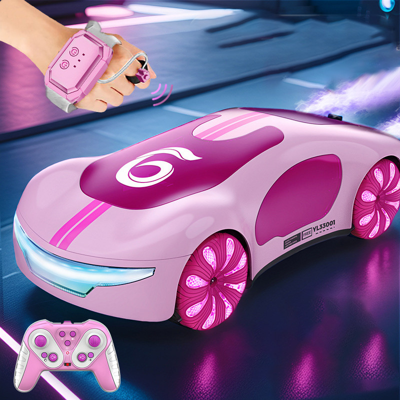 Jual Remote Control Car for Girls Fast RC Cars with Light 2.4GHz ...