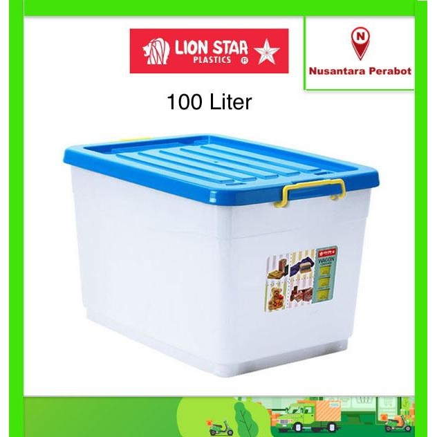 Jual PREMIUM LION STAR VC-20 Wagon Container 100 Lt (Box Penyimpanan ...