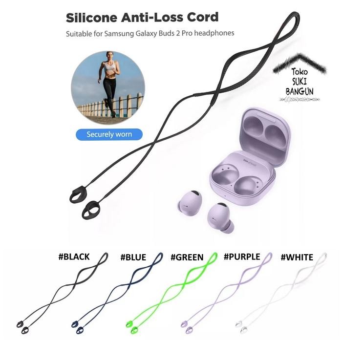 Jual Anti Lost Strap Rope Samsung Galaxy Buds 2 PRO NEW TWS Case Cover ...