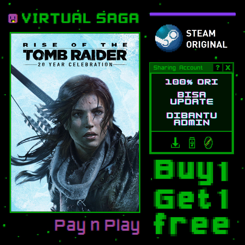 Jual Rise of the Tomb Raider Sharing PC Game Original | Shopee Indonesia