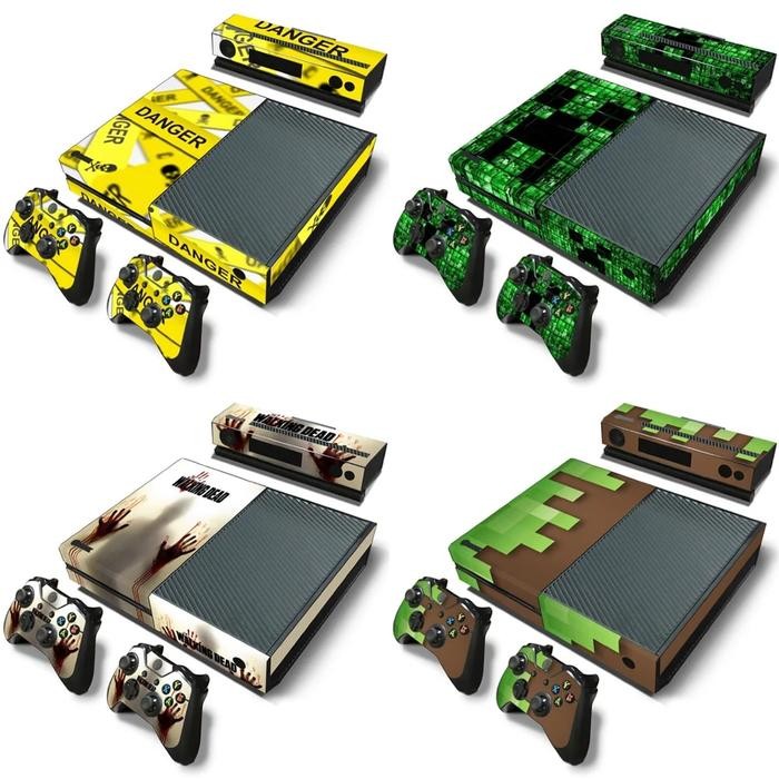 Jual Cool design for X box one console sticker and 2 controllers ...