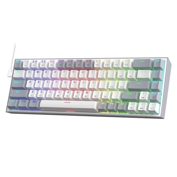 Jual (Expert) Redragon Mechanical Gaming Keyboard 65% RGB CASTOR - K631 ...