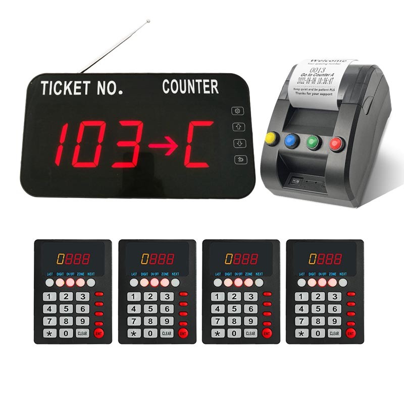 Jual Take A Number System Queue Management System for Customers for ...