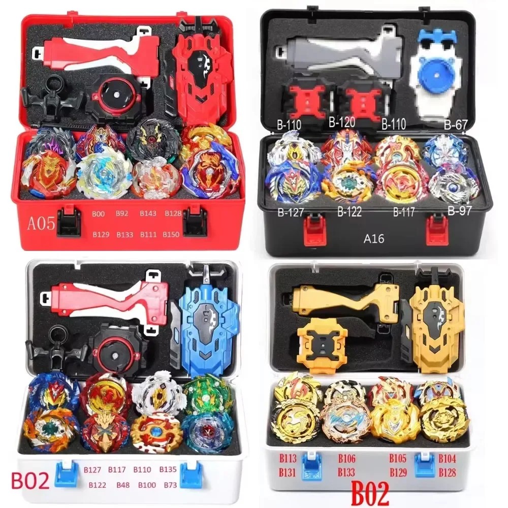 Jual 2025 hit 12 burst gyro attack set with two-way launcher combat ...