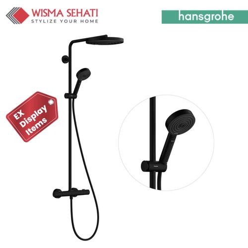 Jual HANSGROHE Shower Set Hitam Black Tiang Shower PULSIFY S PURO ...