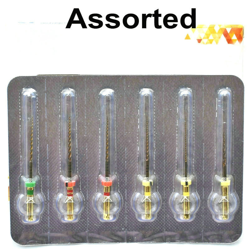 Jual Dental Instrument SC Pro Rotary Files Heat Activation Golden Endo ...