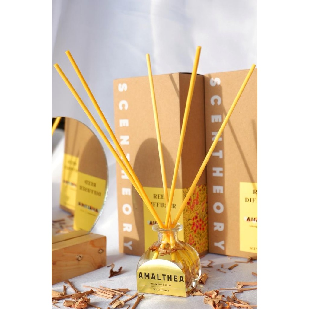 Jual reed diffuser 100ml hampers / gift set amalthea - scentheory kode ...