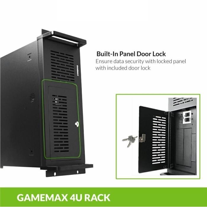 Jual CASING GAMEMAX 4U RACKMOUNT SERVER 4U INDUSTRIAL PC CASE | Shopee ...