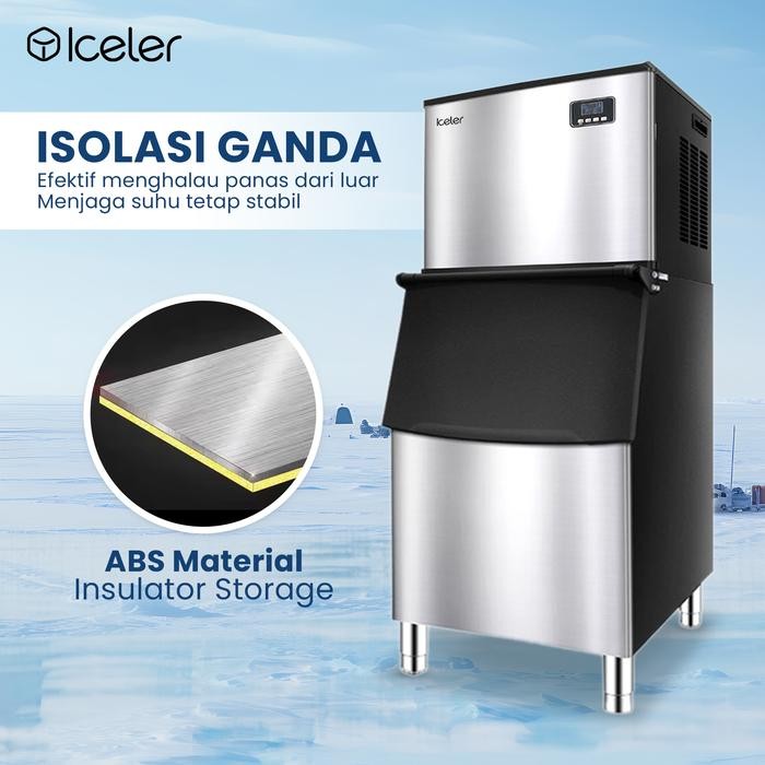 Jual Iceler Mesin Es Batu Commercial Ice Maker Icr-200 200Kg/24Jam Ice ...