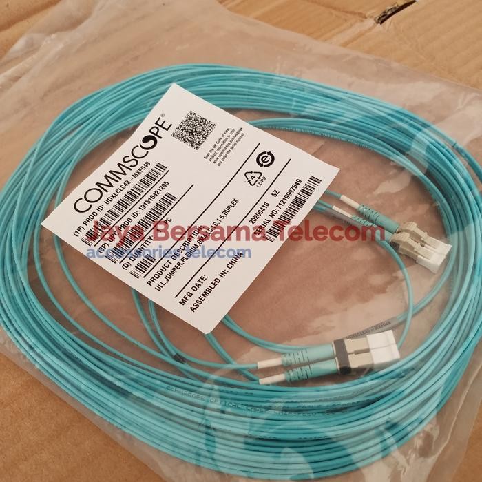 Jual Commscope Kabel Patch Cord FO OM4 LC-LC Duplex Multimode 49Feet 15 ...