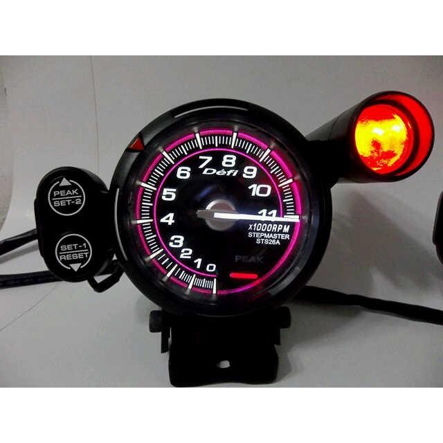 Jual Tachometer Defi C2 + Shiftlight ( Blue - Pink ) | Shopee Indonesia