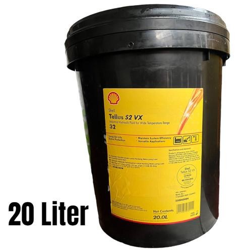 Jual oli hidrolik shell tellus s2 vx 32 isi 20liter | Shopee Indonesia
