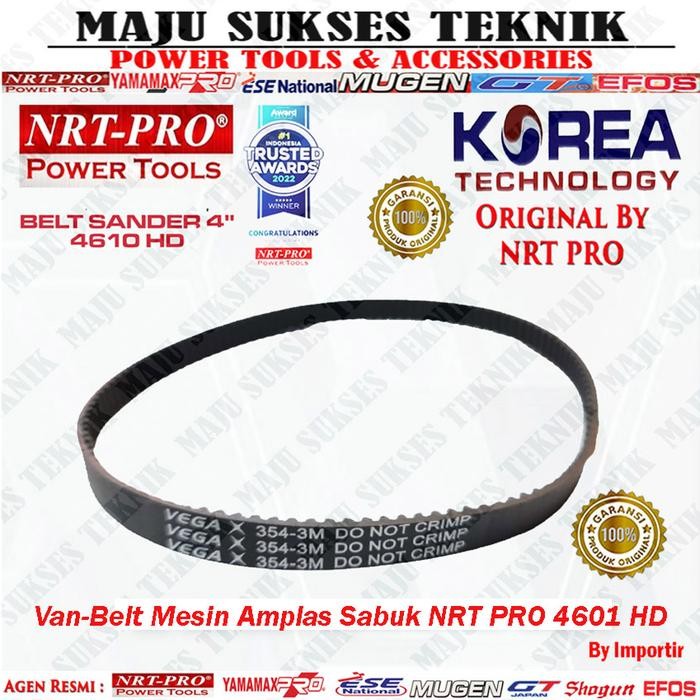 Jual Nrt Pro 4610 Hd Vanbelt Mesin Amplas Sabuk Belt Sander 4 Inch ...
