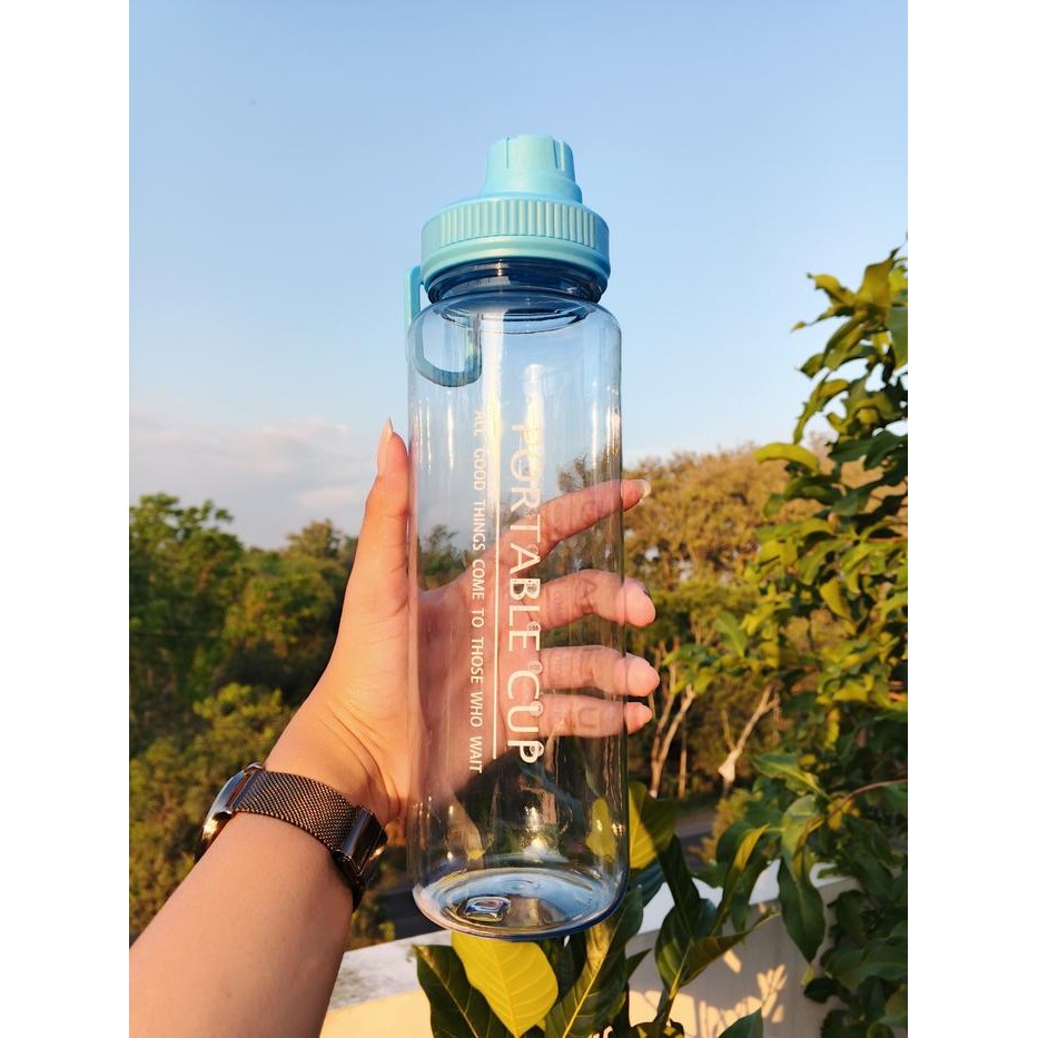 Jual B ( B3 ) BOTOL MINUM PORTABEL CUP BPA FREE 1000 ML / BOTOL JUMBO ...