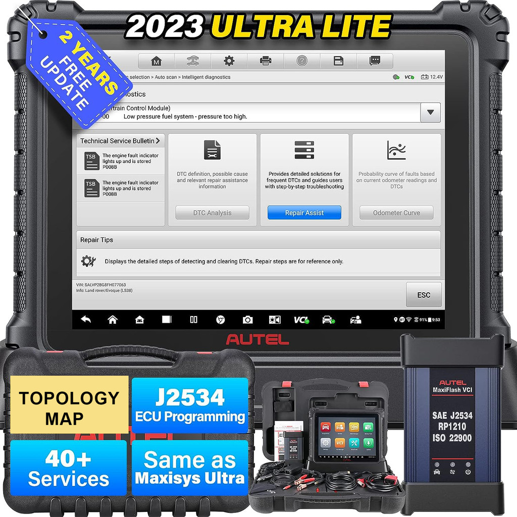 Jual Autel MaxiCOM Ultra Lite Scanner Top Diagnostic Tool OBD Scanner 2 ...