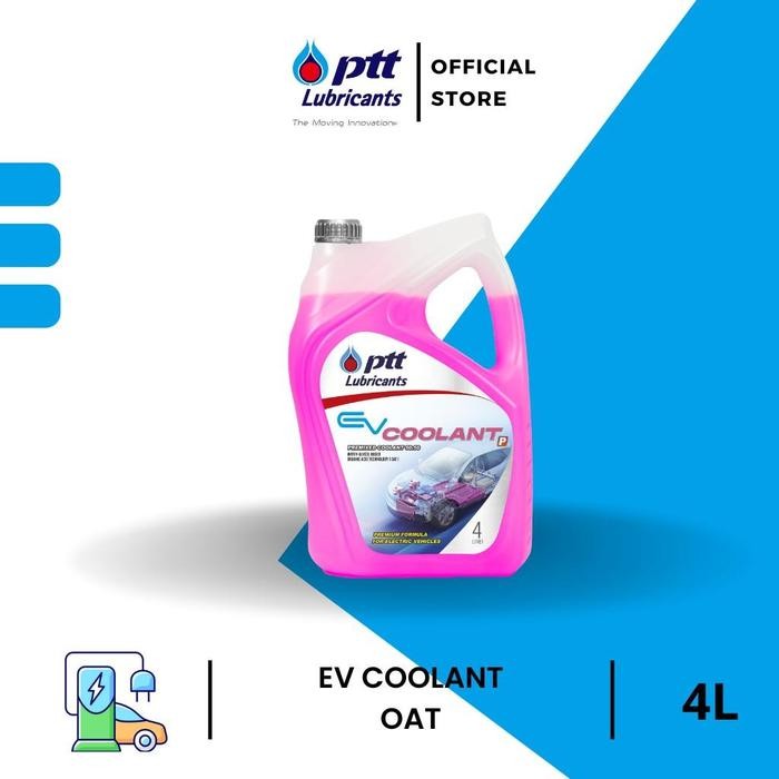 Jual PTT EV Coolant Premixed 50:50 OAT [4L] | Shopee Indonesia