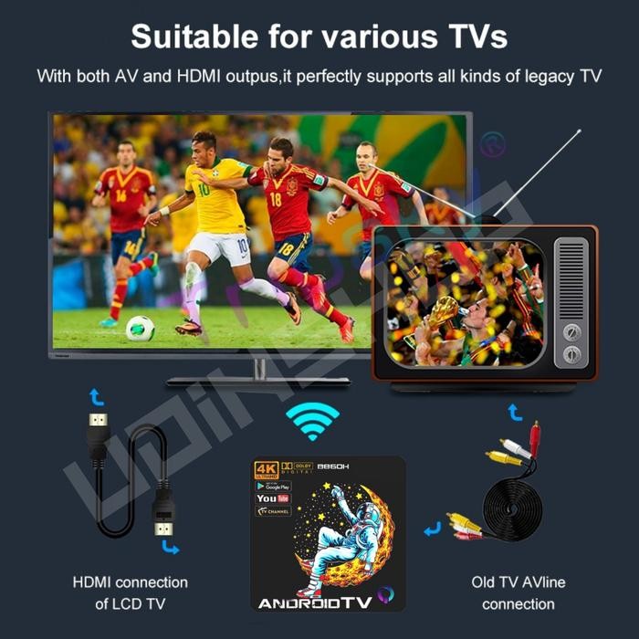 Jual New Android TV BOX 4K B860H V2 Full Aplikasi Siap Pakai stb ...