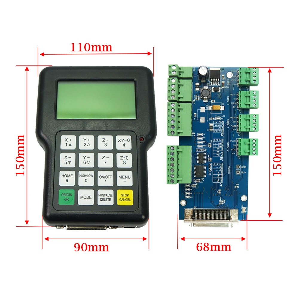 Jual CNC Controller CNC DSP 0501 A11S Controller Wireless Channel ...