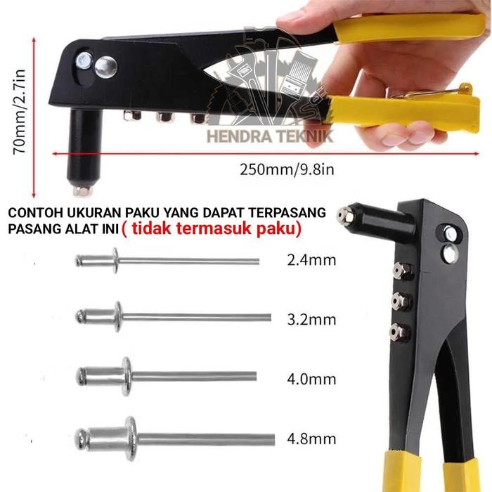 Jual (Expert) TANG RIVET MURAH 9,5 INCH TANG RIPET MURAH MERIAH TANG ...