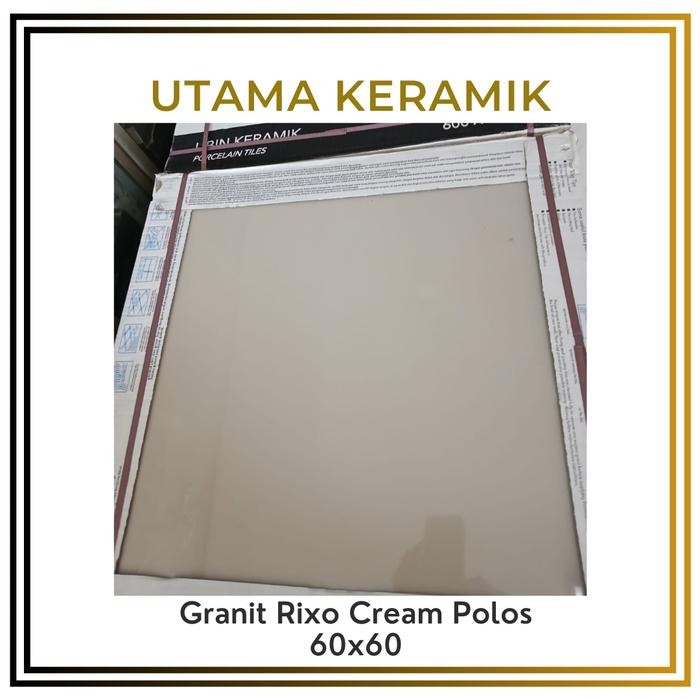 Jual Granit cream polos 60x60 rixo - Granit lantai cream polos | Shopee ...