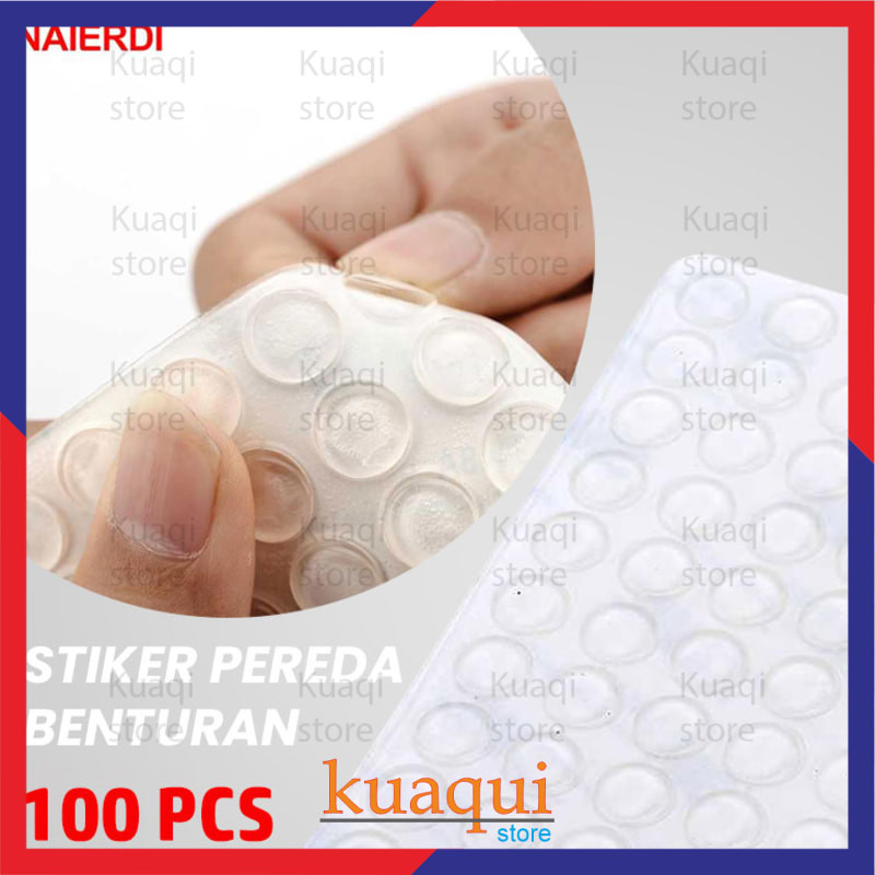 Jual Sticker Silikon Bumper Benturan Pintu Door Stopper Bulat ...