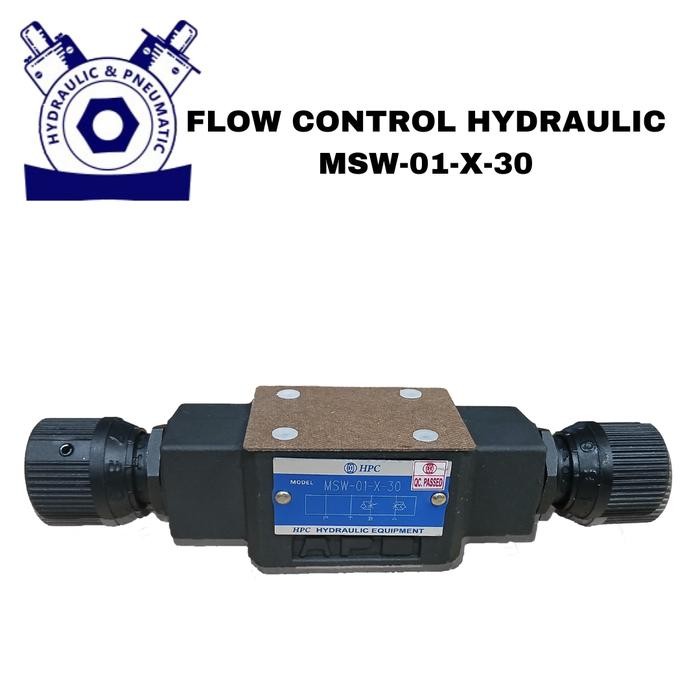 Jual MSW 01-X -30 HPC Flow Control Hydraulic Modular Valve | Shopee ...