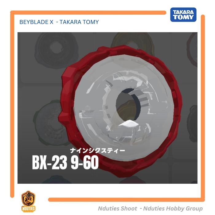 Jual BX-23 Beyblade X Ratchet Only 9-60 Merah Takara Tomy Original ...