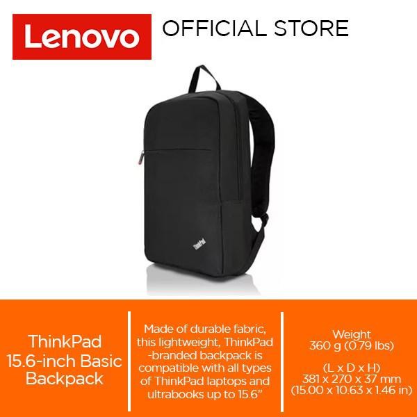 Jual ThinkPad Basic Tas Ransel Laptop 15.6 Inch Original Backpack ...